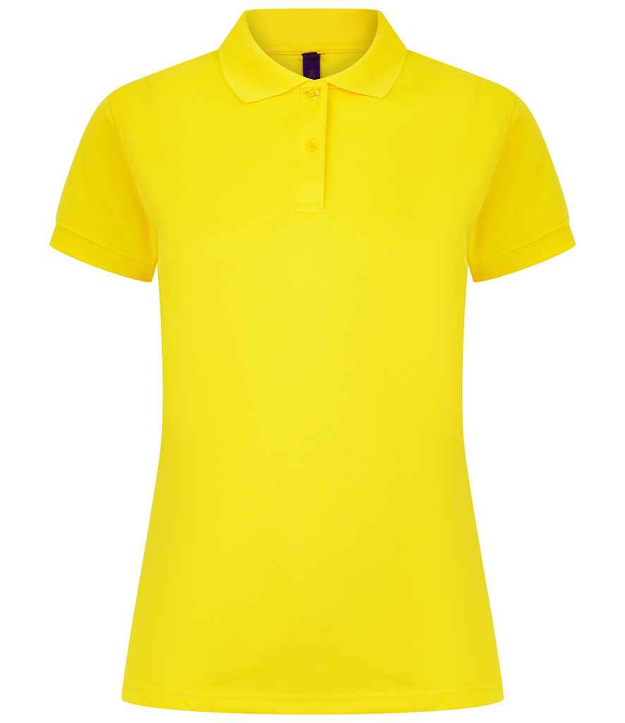 Henbury Ladies Coolplus® Wicking Piqué Polo Shirt