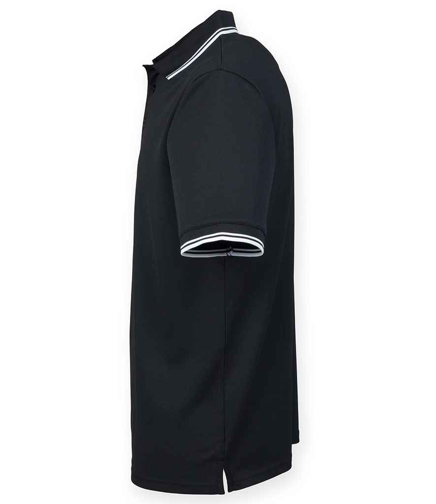 Henbury Coolplus® Tipped Polo Shirt