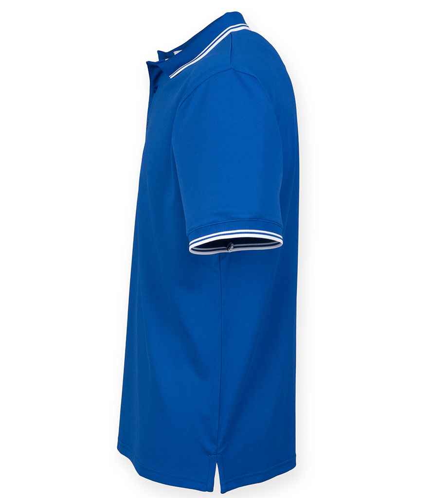 Henbury Coolplus® Tipped Polo Shirt
