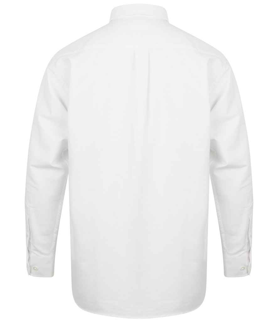 Henbury Long Sleeve Classic Oxford Shirt