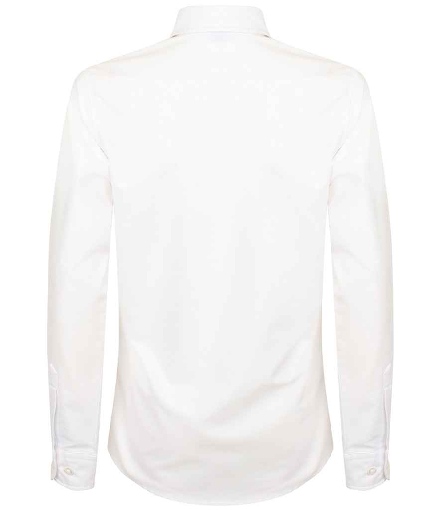 Henbury Ladies Long Sleeve Classic Oxford Shirt