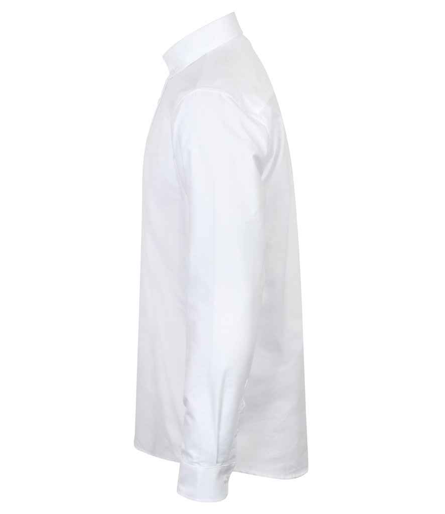 Henbury Modern Long Sleeve Classic Fit Oxford Shirt