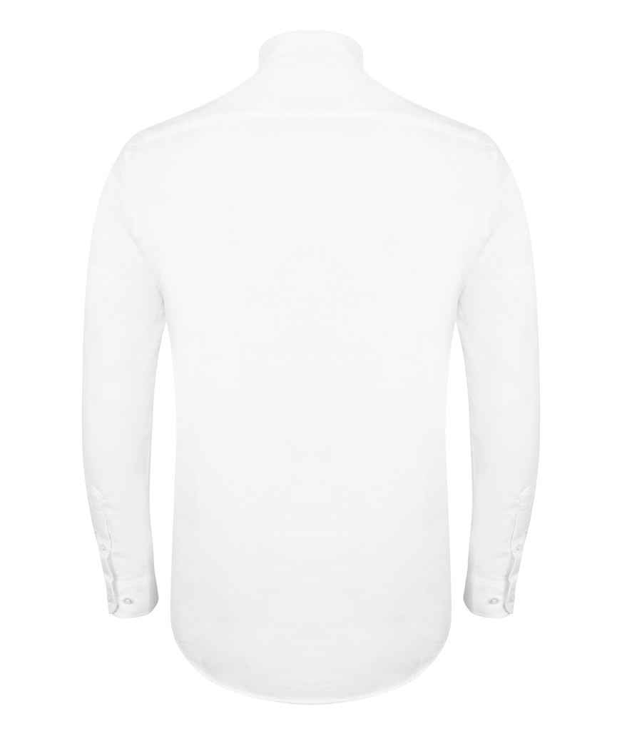 Henbury Modern Long Sleeve Regular Fit Oxford Shirt