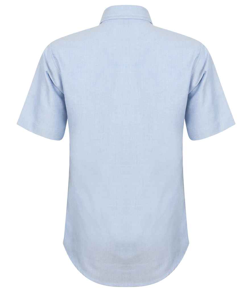 Henbury Ladies Short Sleeve Classic Oxford Shirt