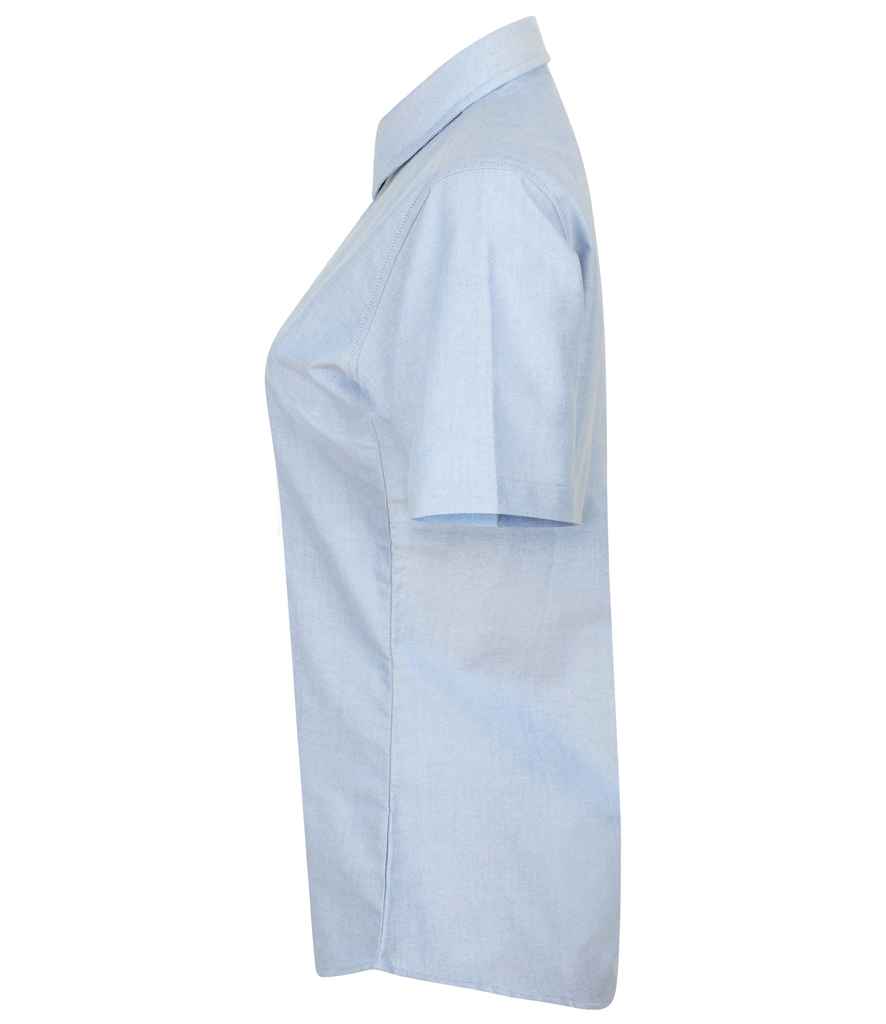 Henbury Ladies Short Sleeve Classic Oxford Shirt