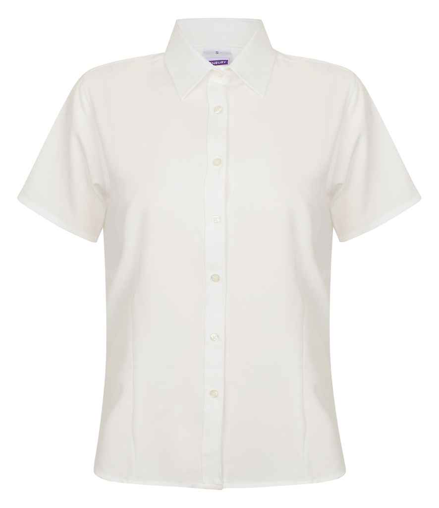 Henbury Ladies Short Sleeve Wicking Shirt