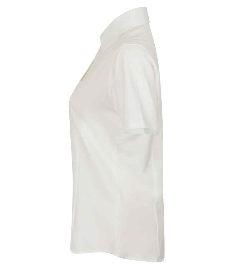 Henbury Ladies Short Sleeve Wicking Shirt