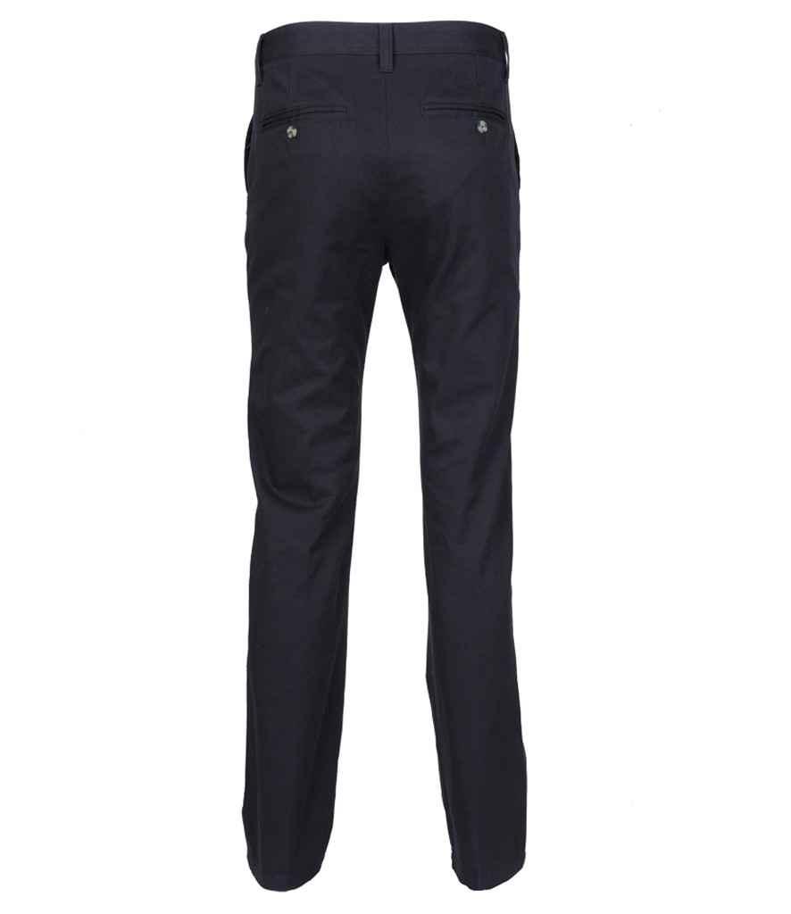 Henbury Ladies 65/35 Flat Fronted Chino Trousers