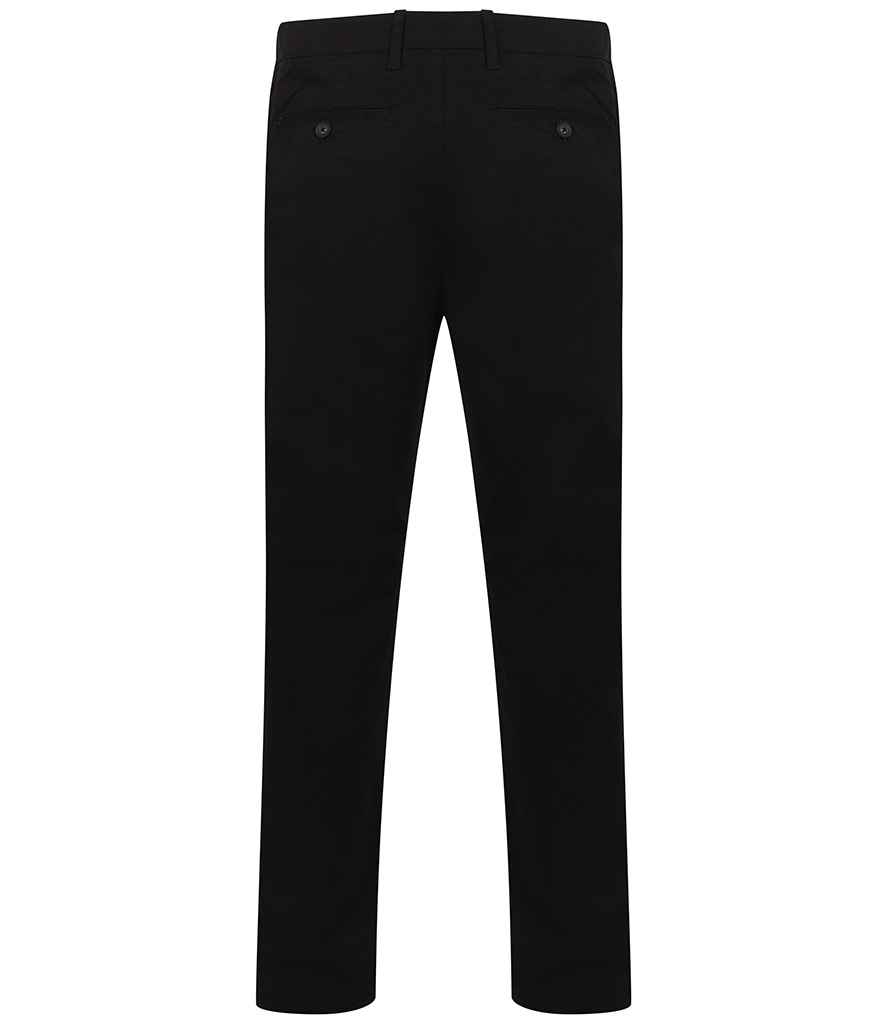Henbury Stretch Flex Waistband Chino Trousers
