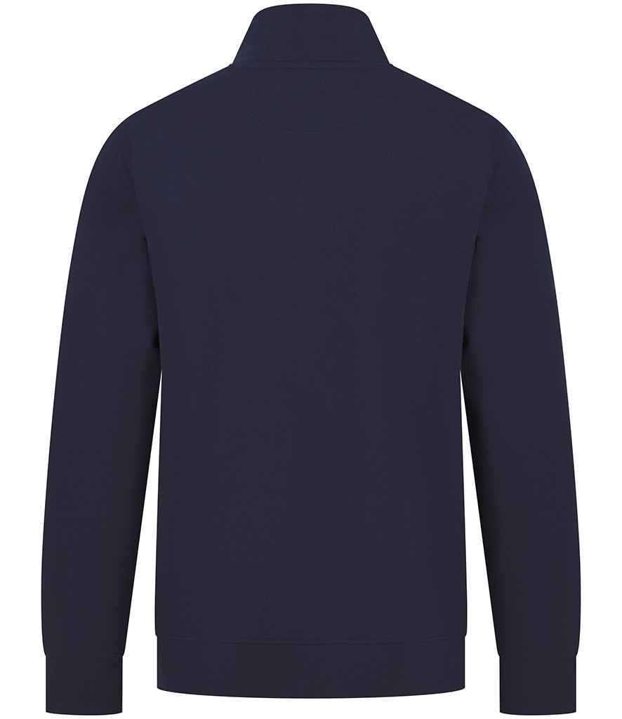 Henbury Unisex Sustainable 1/4 Zip Sweatshirt