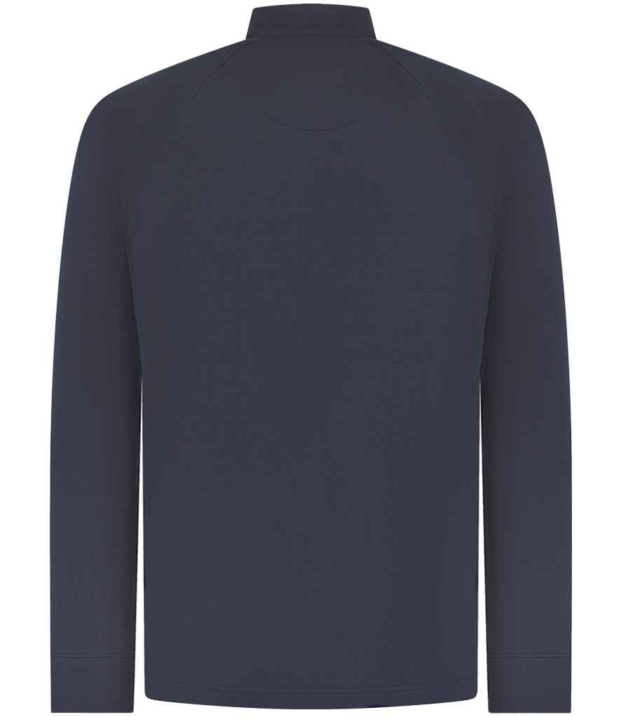 Henbury Zip Neck Wicking Top