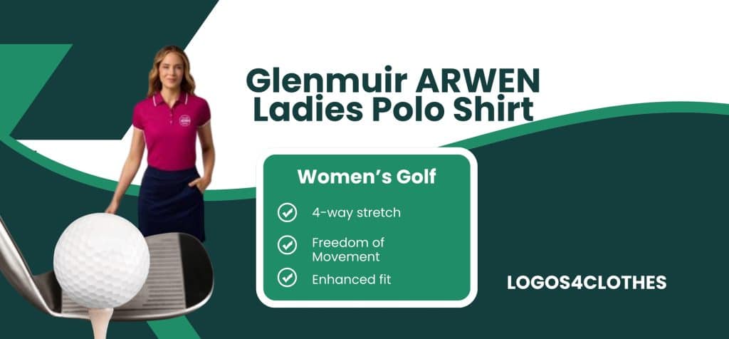 Personalised Ladies Golf Tops