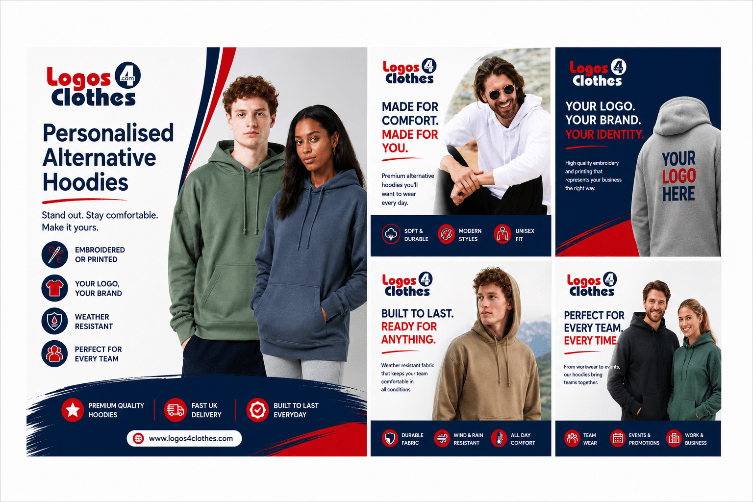 Personalised Alternative Hoodies