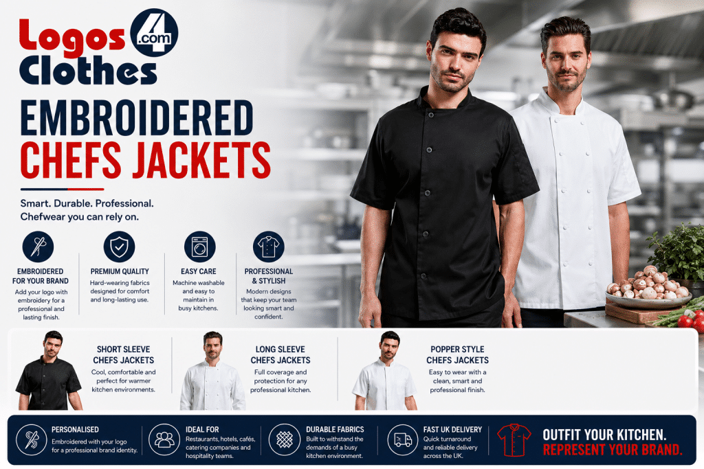 Embroidered Chefs Jackets