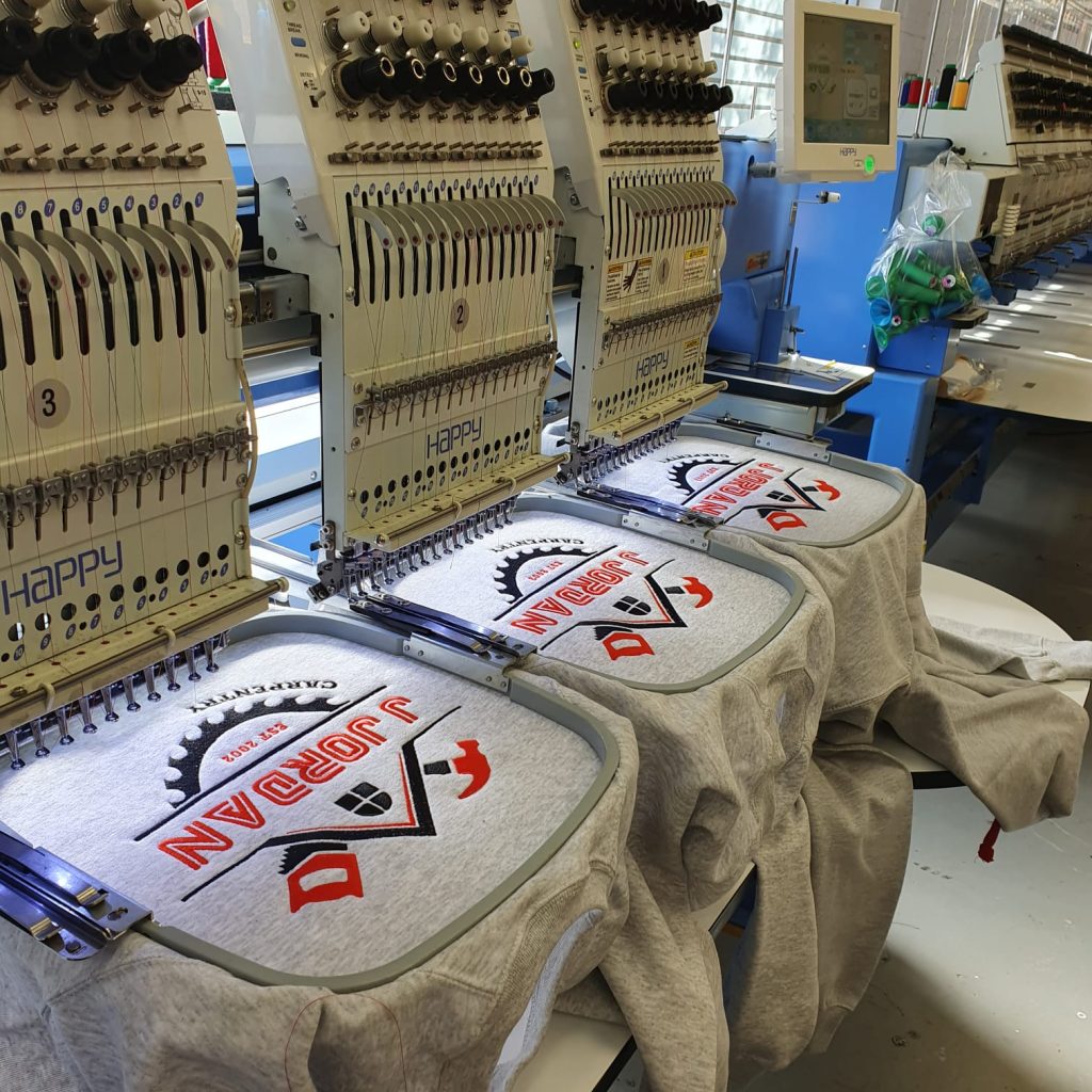 Quality Workwear embroidered Hoodies from logos4clothes