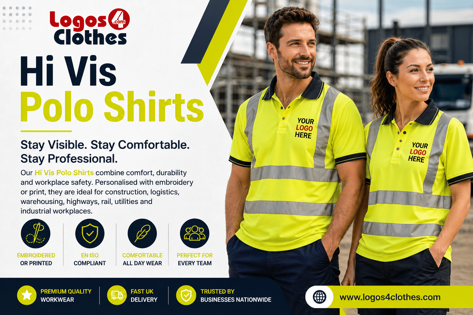 Hi Vis Polo Shirts