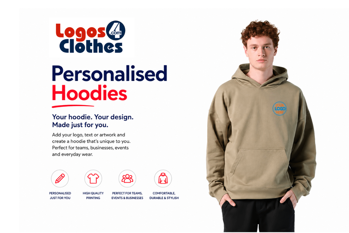 Personalised Hoodies Logos4clothes