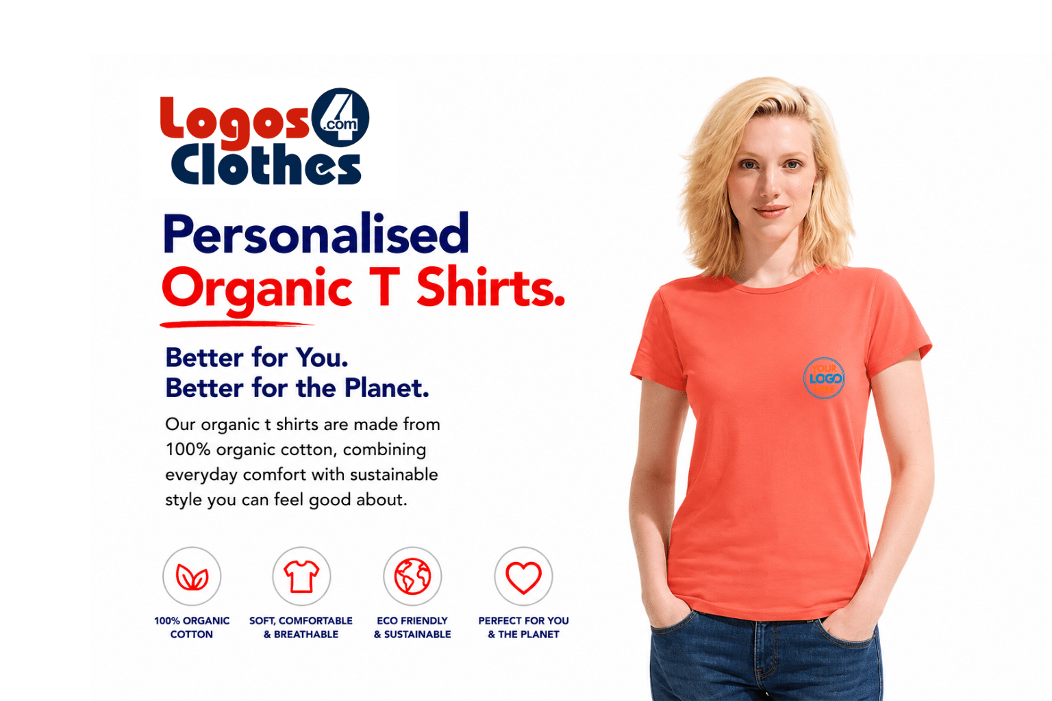 Personalised Organic T Shirts