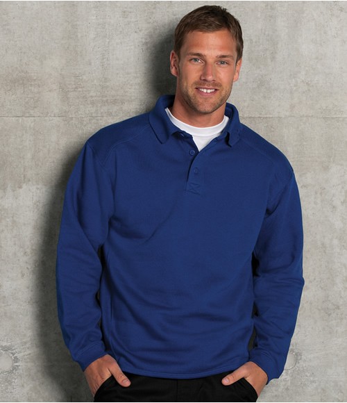 Russell Heavy duty Collar Sweatshirt