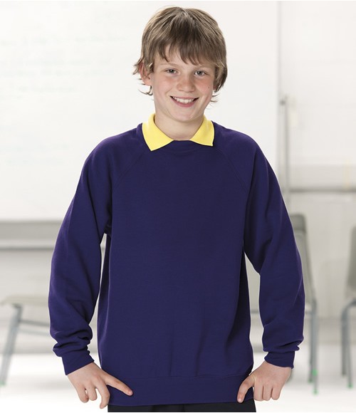 Jerzees Schoolgear Kids Raglan Sweatshirt