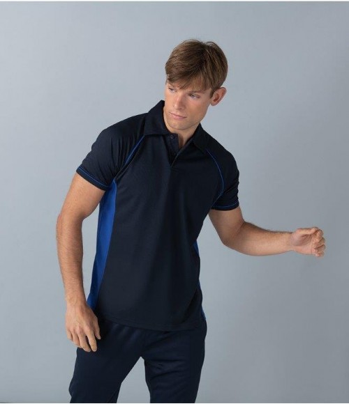 LV370 Finden and Hales Performance Piped Polo Shirt