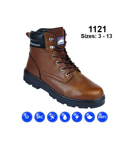 1121 Himalayan Brown Leather DD SMS Safety Boot
