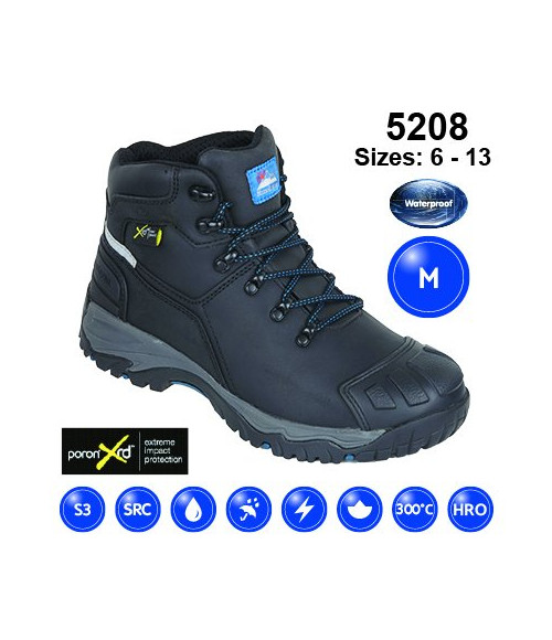 5208 Himalayan S3 Steel MetGuard W/P SRC Safety Boot