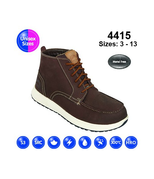 4415 Himalayan #Vintage Brown S3/SRC Nubuck AP Non-Metallic Boot