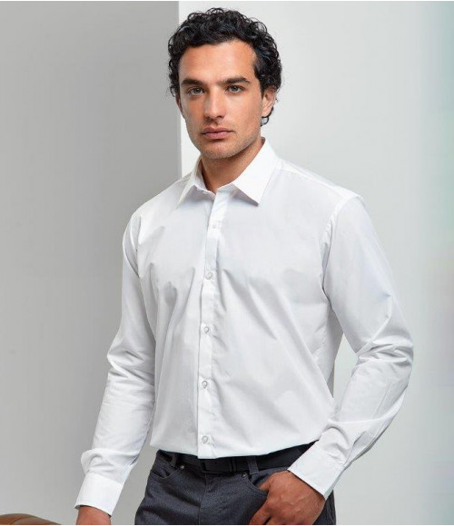 PR207 Premier Supreme Long Sleeve Poplin Shirt