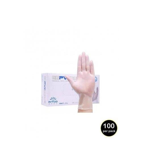RV010 Result Clear Synthetic Vinyl Disposable Gloves