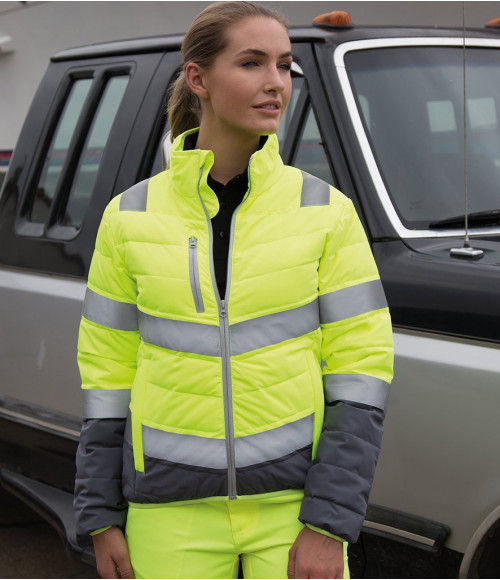 RS325F Result Safe-Guard Ladies Soft Safety Jacket