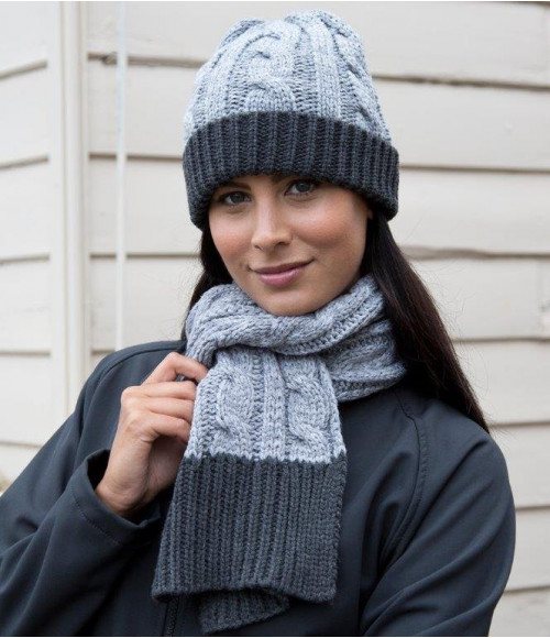 RS373 Result Shades of Grey Scarf