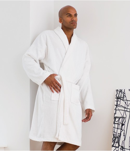Towel City Shawl Collar Towel Robe