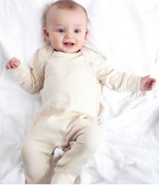 BabyBugz Baby Organic Sleepsuit with Mitts