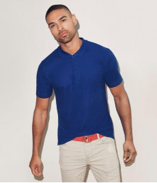 SS220 Fruit of the Loom Iconic Pique Polo -Blue