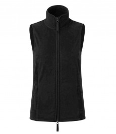 PR804 Premier Ladies Artisan Fleece Gilet-Black