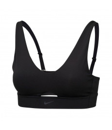 NK381 Women's Nike Dri-FIT indy plunge cutout bra